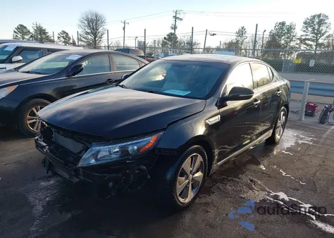 2016 Kia Optima Hybrid Ex from USA, damaged, VIN KNAGN4AD4G5098792